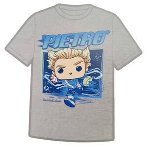 Funko Boxed Tee: Marvel 365 WandaVision Pietro Gray Unisex  XL